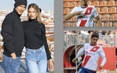 La modelo argentina Eva Bargiela y el futbolista Gianluca Simeone (Rayo Majadahonda) confiesan su amor en Madrid