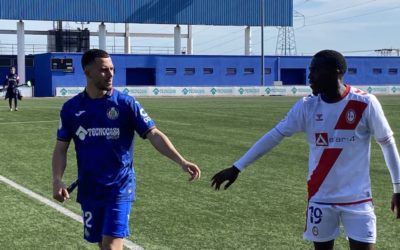 Crónicas y fotos de la afición y del «post partido» de los futbolistas del Rayo Majadahonda en Getafe: 1 punto valioso que supo a poco