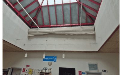 Las fotos de los desperfectos en el Centro de Educación de Adultos de Majadahonda: tres grupos municipales piden su arreglo