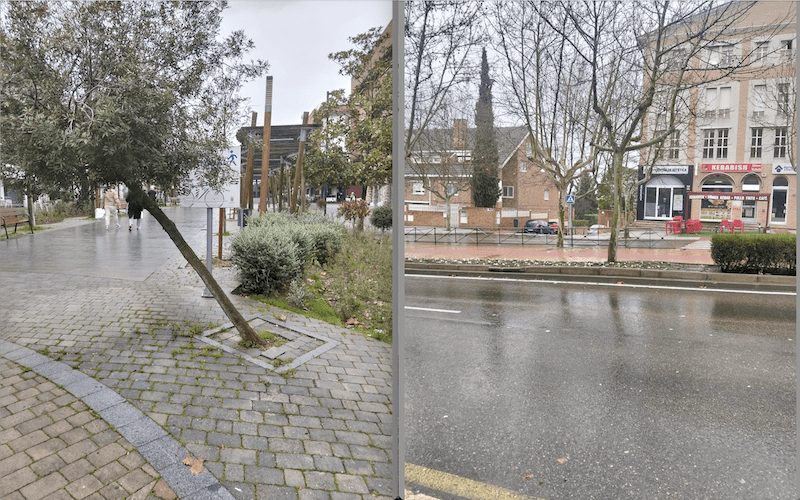 «La lluvia de Majadahonda que, lejos de apagarme, me lleva a ella: el camino se hace mucho más largo si no se emprende”
