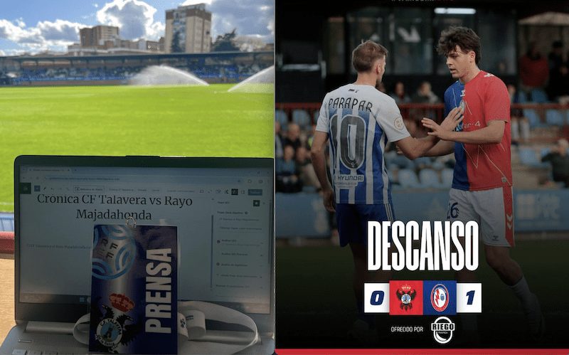 7 cronistas deportivos alaban el buen hacer defensivo del Rayo Majadahonda en su inesperada y sorprendente victoria ante el Talavera