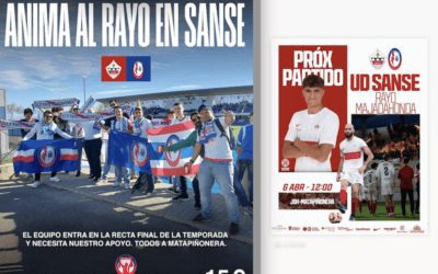 «Duelo de titanes» en Matapiñonera con «Sanse» y Rayo Majadahonda en sus mejores rachas a falta de 5 partidos
