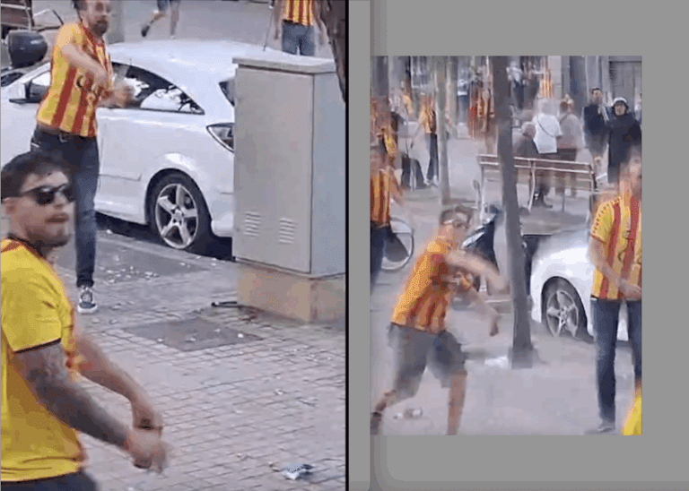 Piden activar Protocolos Antiviolencia en Majadahonda tras la agresión y robo a un aficionado del Sant Andreu e intimidación a un periodista