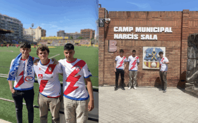 Los «valientes» aficionados del Rayo Majadahonda que hicieron en 1 día 1.288 kilómetros para la historia