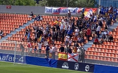 Los «cánticos políticos» de las aficiones del Rayo Majadahonda y Sant Andreu: comentarios entre los seguidores