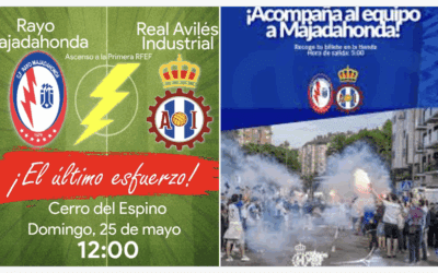 «Locura» en el Cerro para ver la Final: Avilés ya lleva 650 entradas y el Rayo Majadahonda 1.000