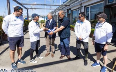 El Cigarrán Sailing Team, orgullo gallego en las aguas del Golfo de Nápoles