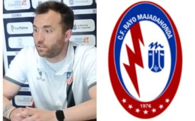 Buen recibimiento a «Guille» Fernández como nuevo entrenador del Rayo Majadahonda con el ojo puesto en el ascenso a 1ª Federación 