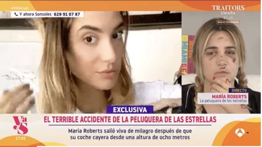 La peluquera que se estrelló en el Gran Plaza Majadahonda busca a una mujer «que se metió en el coche para darme calma»
