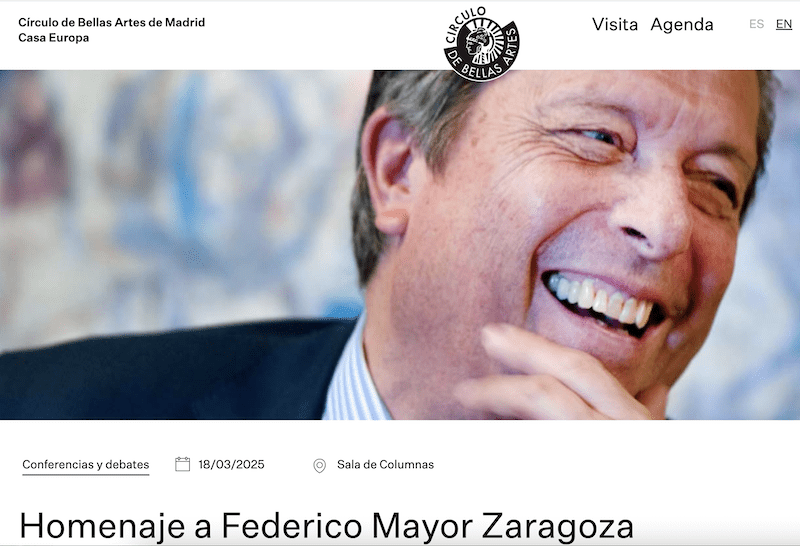 Los gruesos ataques de Vox a Federico Mayor Zaragoza en Majadahonda: Más Madrid y PSOE se abstienen