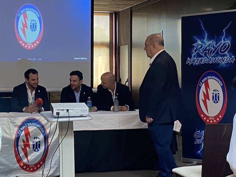 Javier Ruiz Poo, nuevo propietario del Rayo Majadahonda: «No venimos a destruir sino a construir»