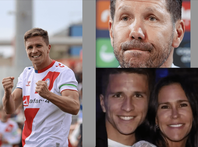 El primer nieto del «Cholo» se llamará Faustino Simeone: Jorge de Frutos (ex Rayo Majadahonda) triunfa contra el At. Madrid en el Cerro