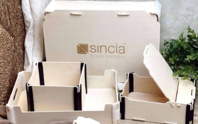 Sincla rediseña el embalaje con cajas de madera premium, desmontables y con certificado sostenible