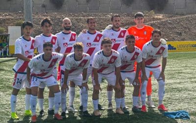 El Rayo Majadahonda pierde su primer partido en Las Palmas (1-0), encaja su primer gol, sale de play off y trae lesionado a «Piri»