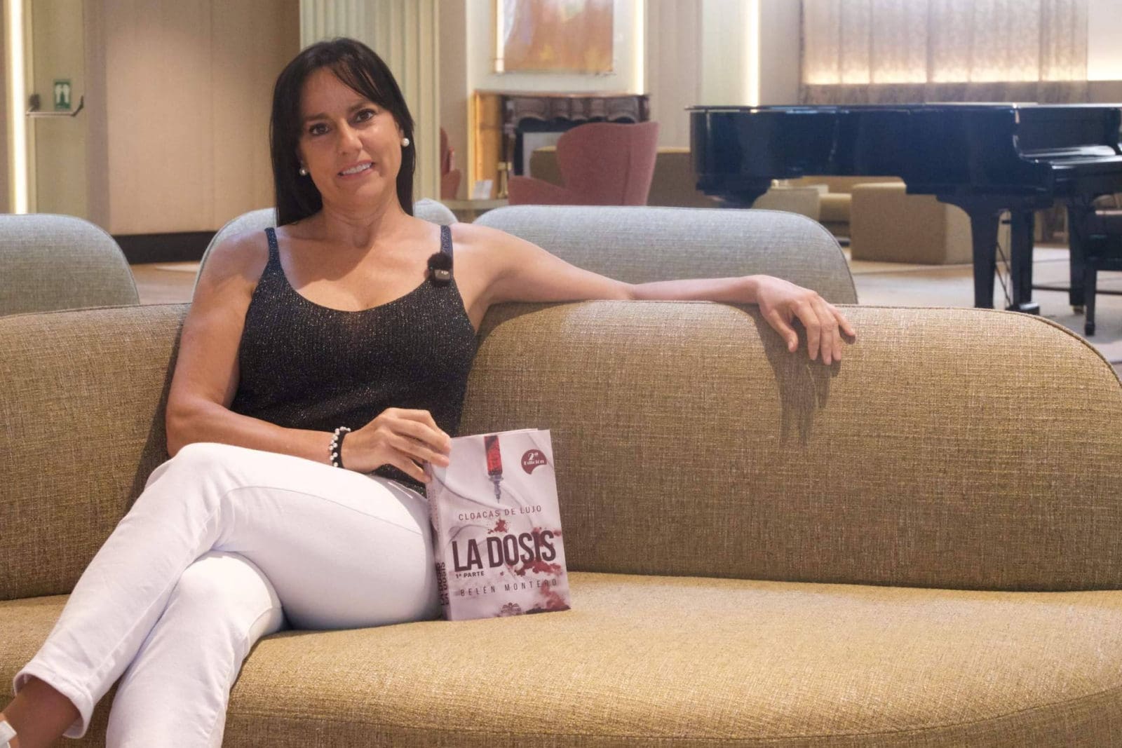 Entrevista a Belén Montero, quien habla sobre ‘Cloacas de Lujo’ y los temas oscuros y corruptos de la sociedad
