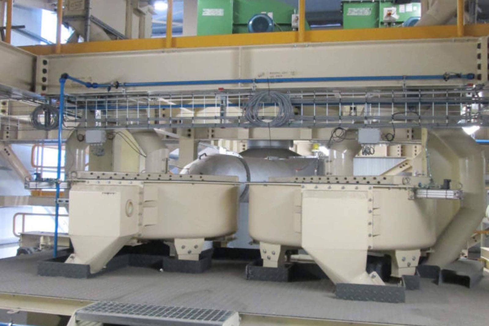 Cribas circulares con tamiz simple o doble; diseño y fabricación propia de CM Barreal