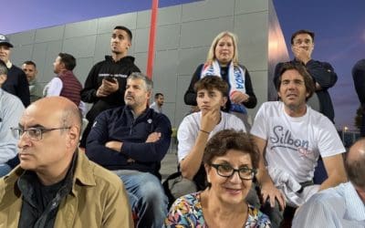 25 fotos de la afición del Rayo Majadahonda contra el Coria: «sin ser el mejor partido de la historia merecimos ganar»