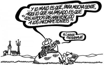 «A los que me critican con gracia o con «mala milk» cuando saco a la luz lo que veo mal en Majadahonda»