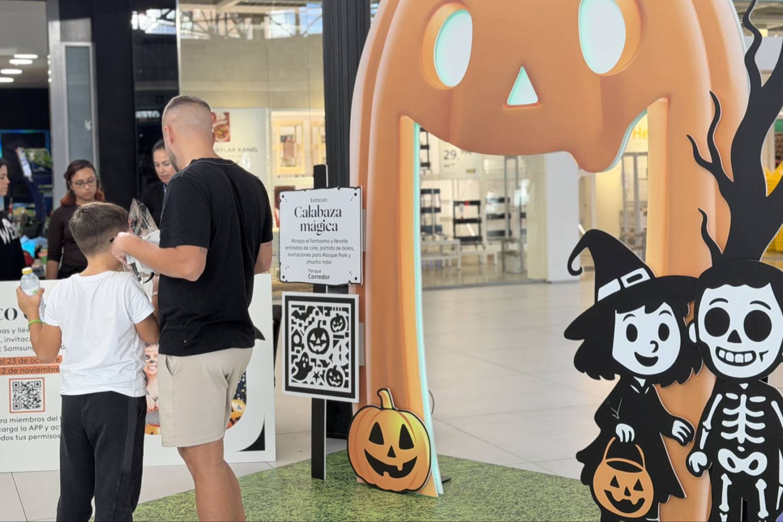 Parque Corredor celebra Halloween con un divertido y escalofriante juego ‘Caza fantasmas’