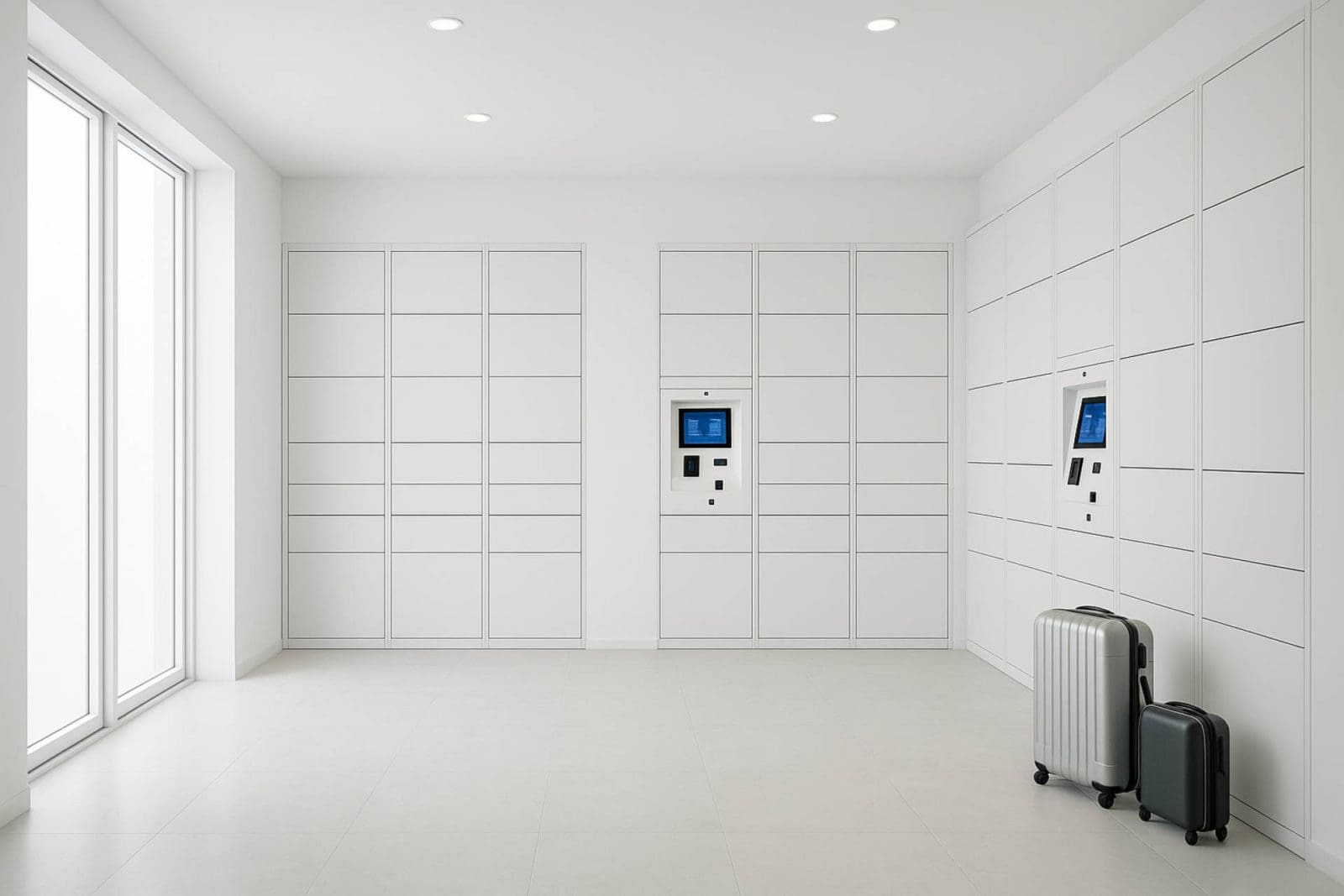 Soluciones modulares de Setroc, taquillas inteligentes para comercios digitales y recogida sin contacto
