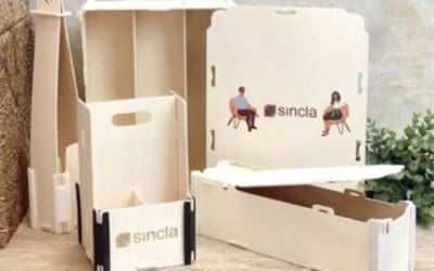 Cajas de madera personalizadas, la opción elegida por Sincla para sus cestas de Navidad