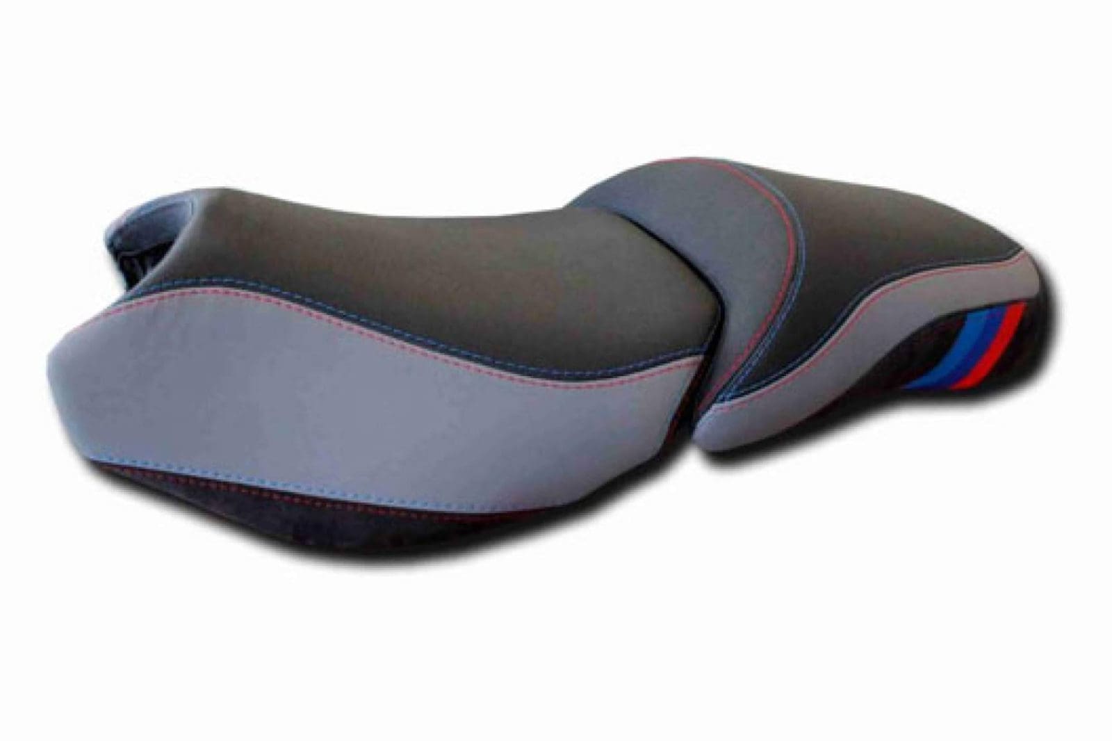 JM FUNDAS presenta su pack confort; funda de asiento para moto personalizada con soporte lumbar y espumado extra
