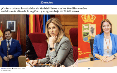 Los sueldos de los alcaldes de Las Rozas, Pozuelo y Majadahonda, entre los 10 más altos de la Comunidad de Madrid