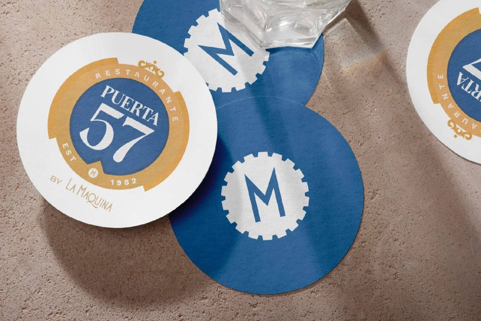 Cómo Brandesign renovó la identidad del restaurante Puerta 57 sin perder su ‘Real’ esencia gastronómica