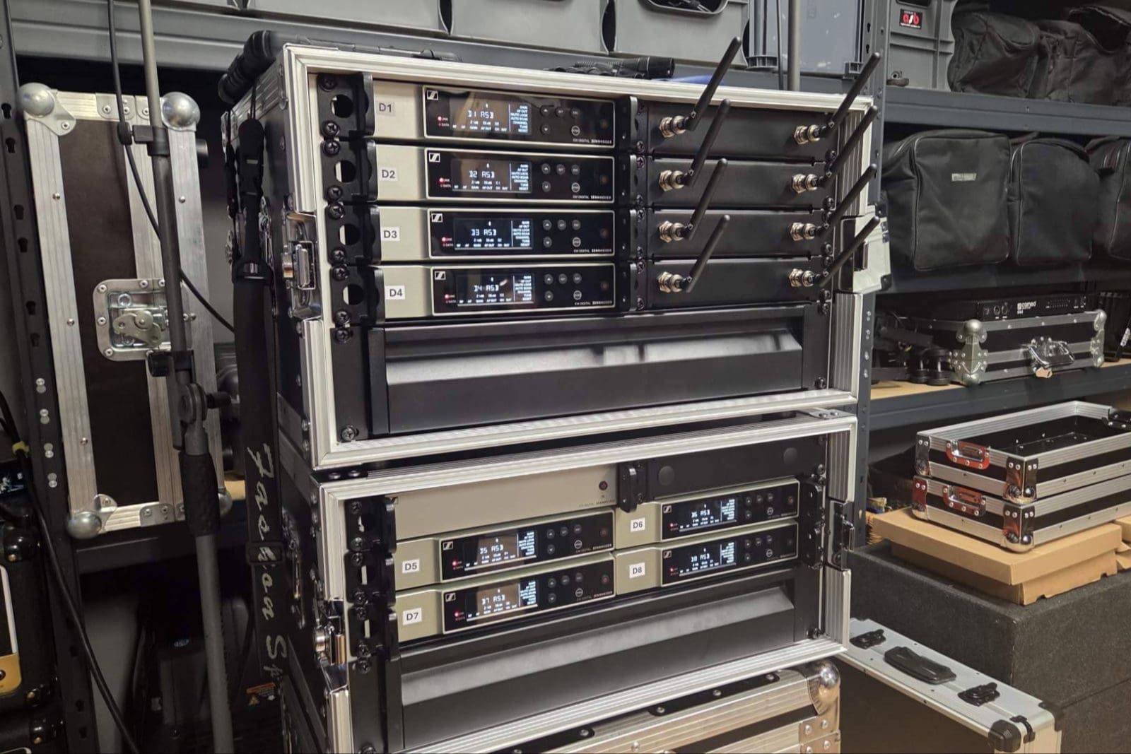 Más calidad en el alquiler micrófono inalámbrico gracias a la nueva gama Sennheiser EW-D de ASB Audiovisuals