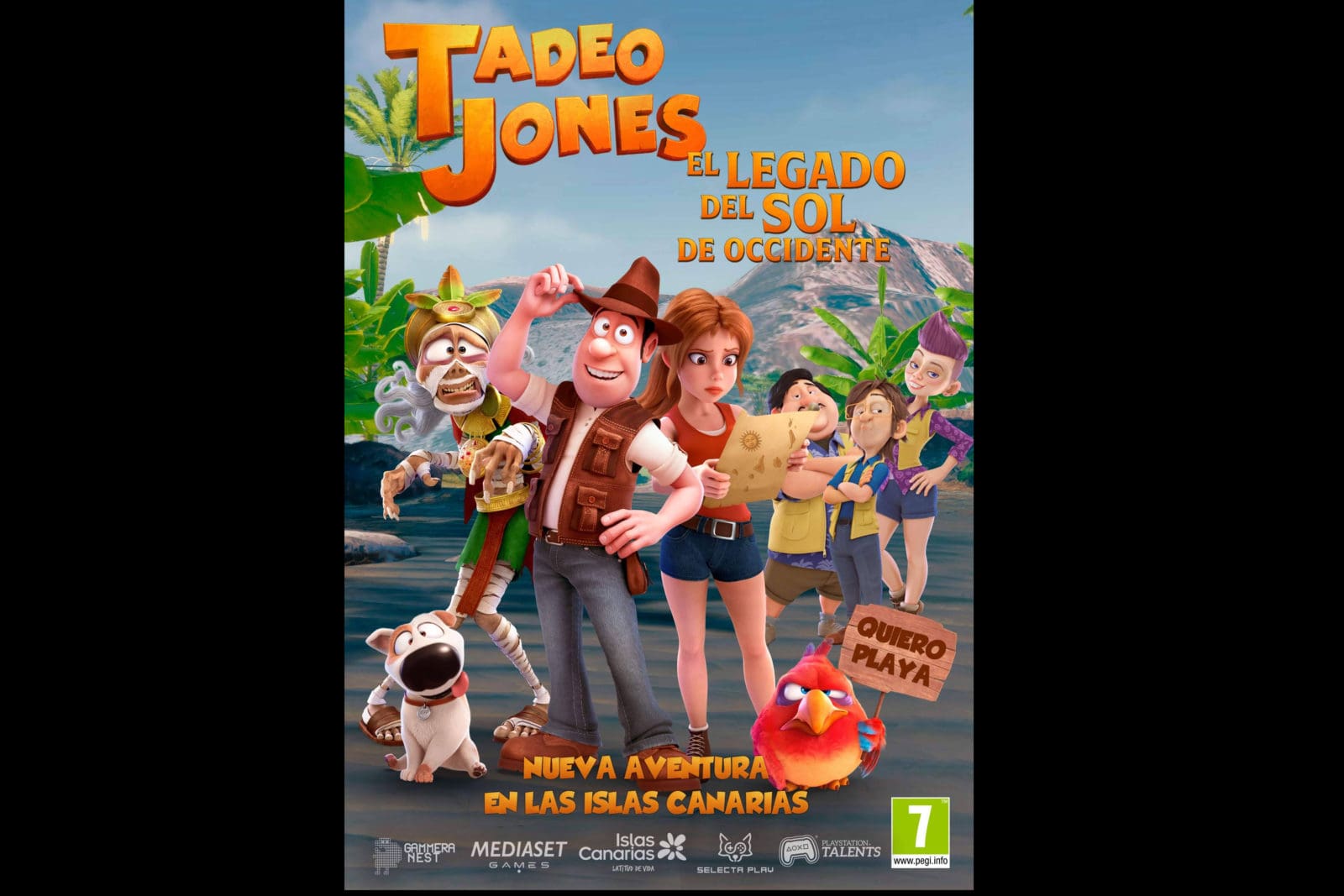 Turismo de Canarias presenta ‘El Legado del Sol de Occidente’, expansión del videojuego Tadeo Jones