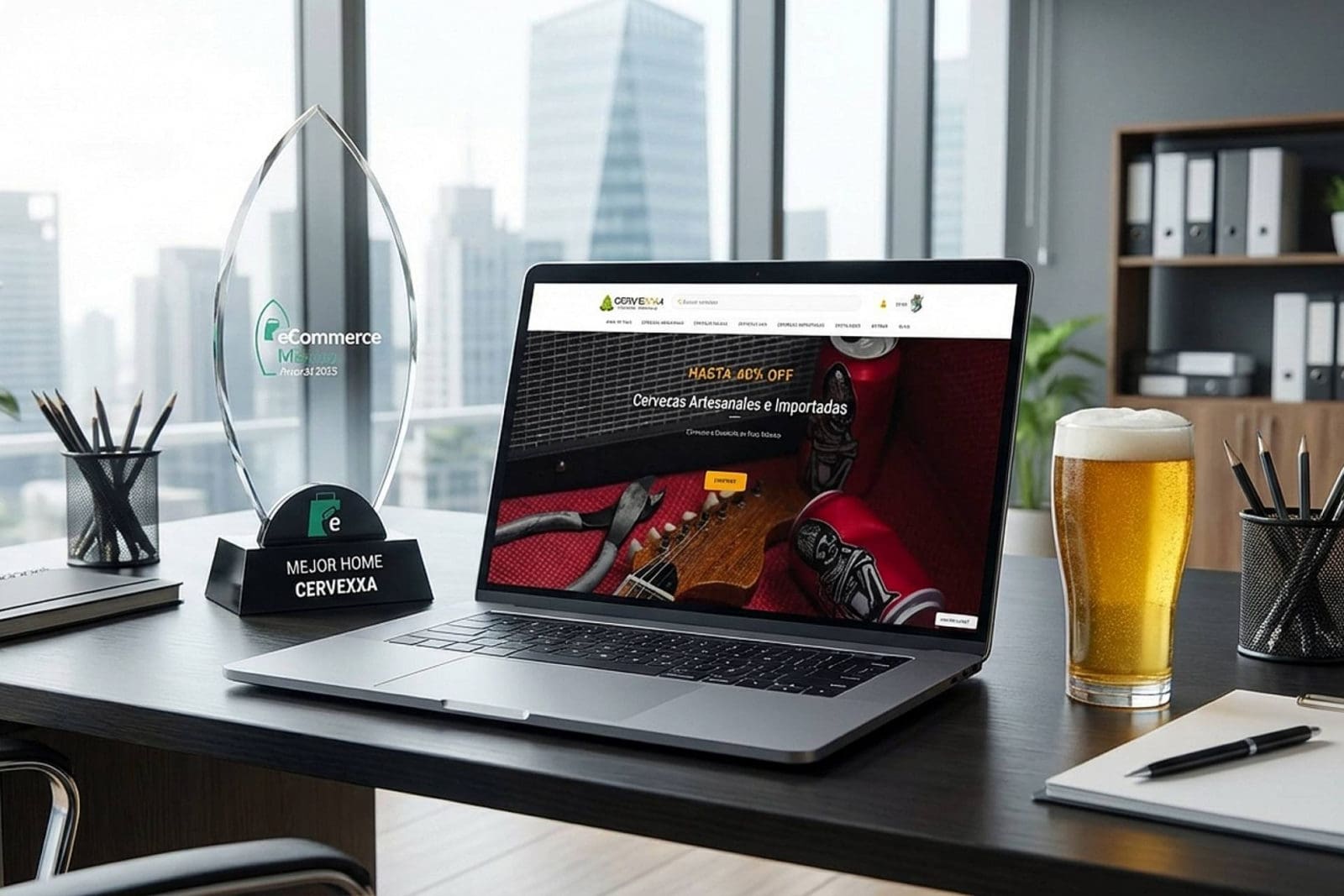 Premian a Cervexxa por tener la Home Page más efectiva y mejor diseñada del eCommerce en México