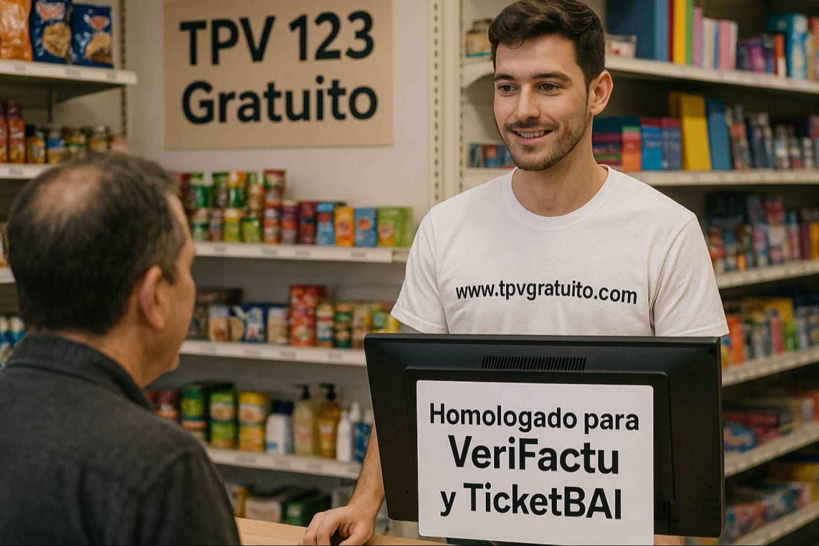 TPV 123 garantiza cumplimiento con VeriFactu y TicketBAI en su solución gratuita para comercios y CRM