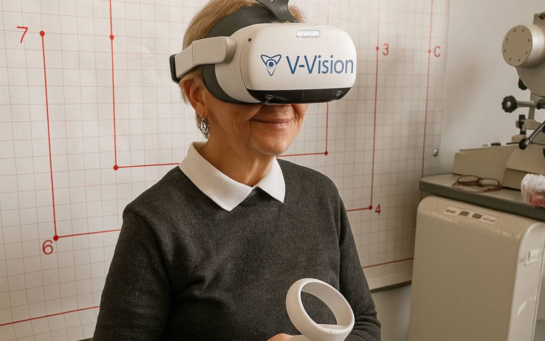 Cione y V-Vision acercan la realidad virtual clínica a los gabinetes ópticos