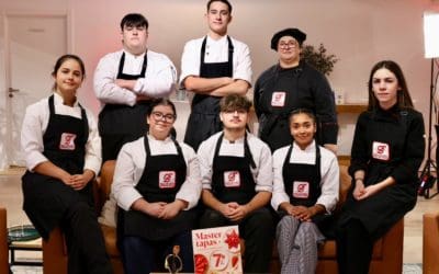 Daniel Defensor (Mª Zayas Majadahonda), finalista del Máster 2025 Tapas de Pimiento del Piquillo de Lodosa (Navarra) con Sevilla, Cantabria, Galicia y Albacete