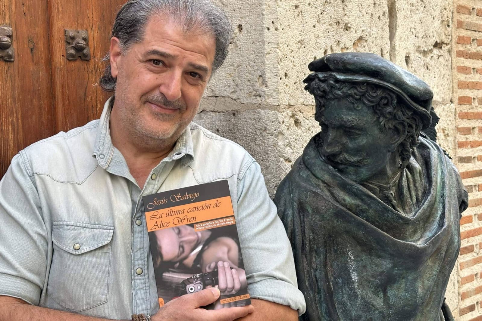 Crímenes en las bodegas de la provincia de Valladolid. Jesús Salviejo presenta ‘La última canción de Alice Wren’ en la Casa Zorrilla