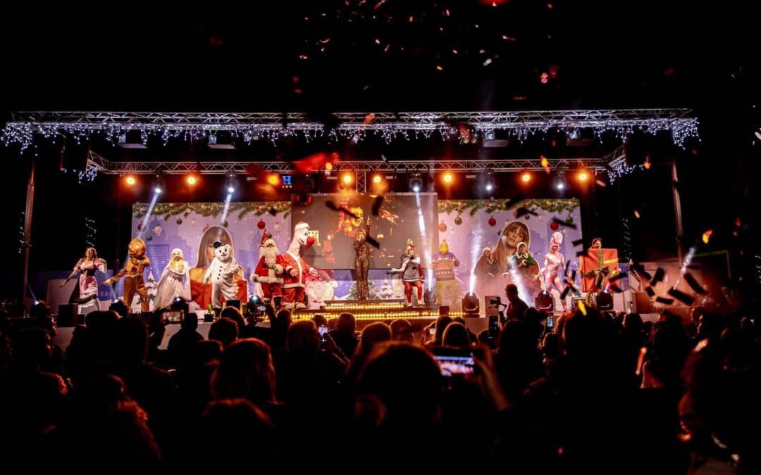 Pola Park celebra la navidad en un evento único con la participación de la cantante Edurne