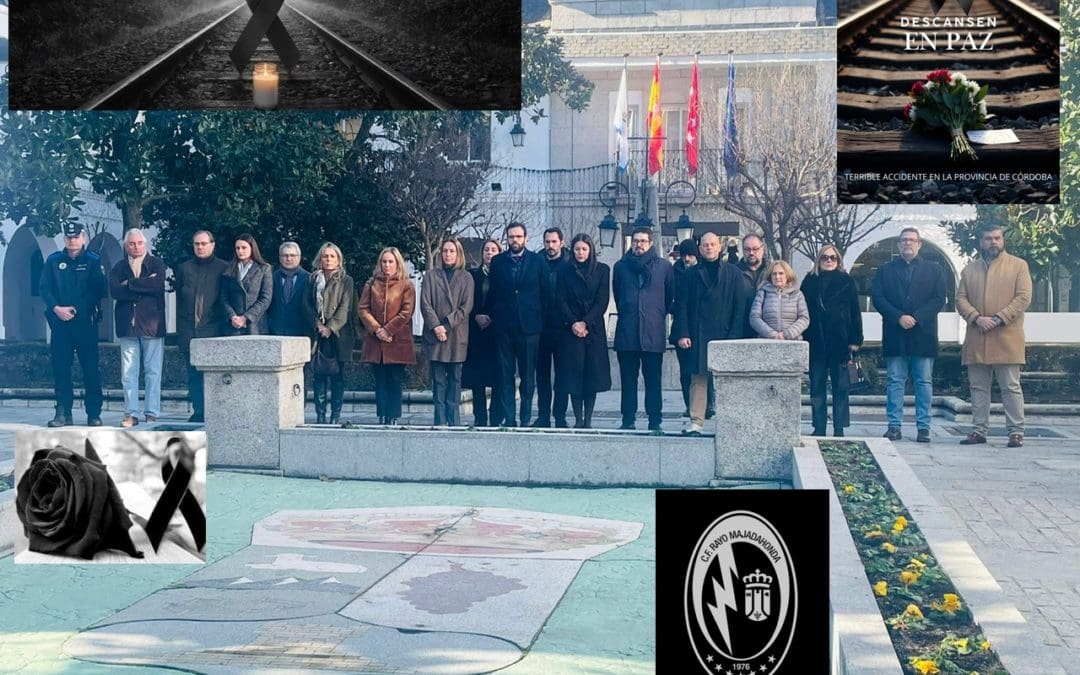 Majadahonda expresa su dolor por la tragedia de los trenes en Adamuz (Córdoba): «¿Existe algo en lugar de la nada? ¿Qué es el ser humano?»