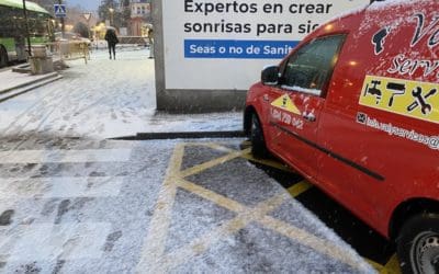 Primera nevada de 2026 en Majadahonda con las 50 fotos y vídeos más originales: «Año de Nieves, Año de Bienes»