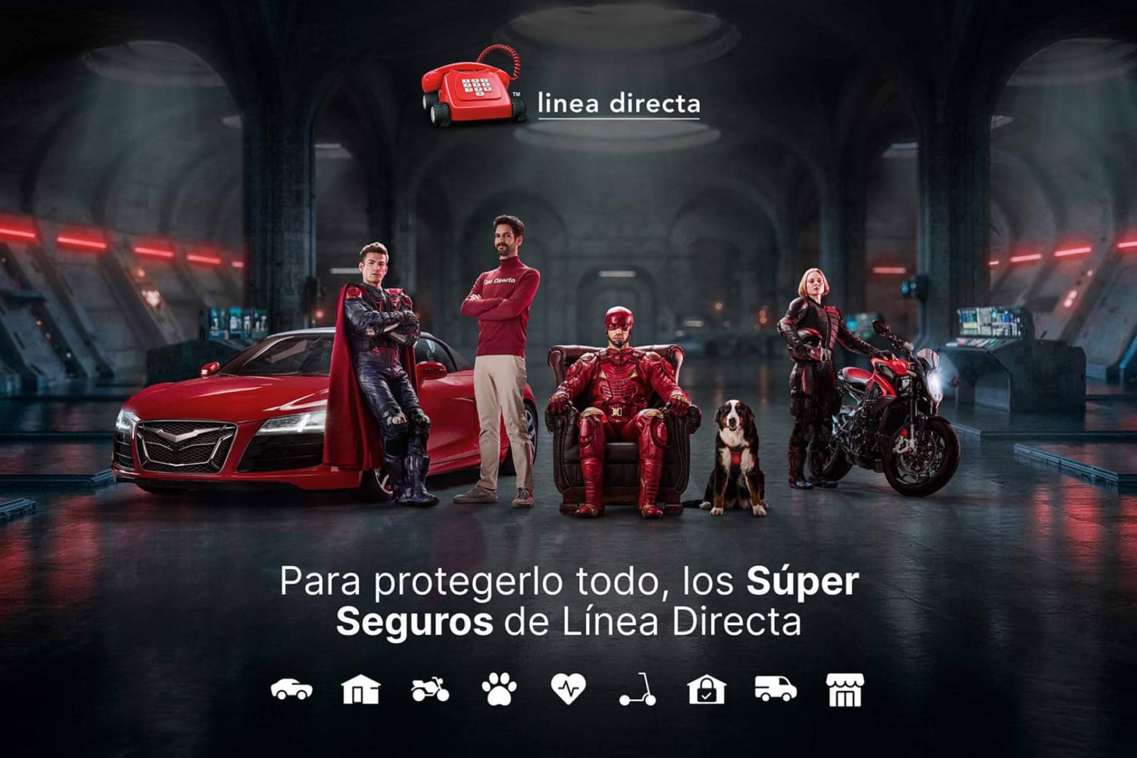 ‘Súper Seguros’, la nueva apuesta creativa de Línea Directa