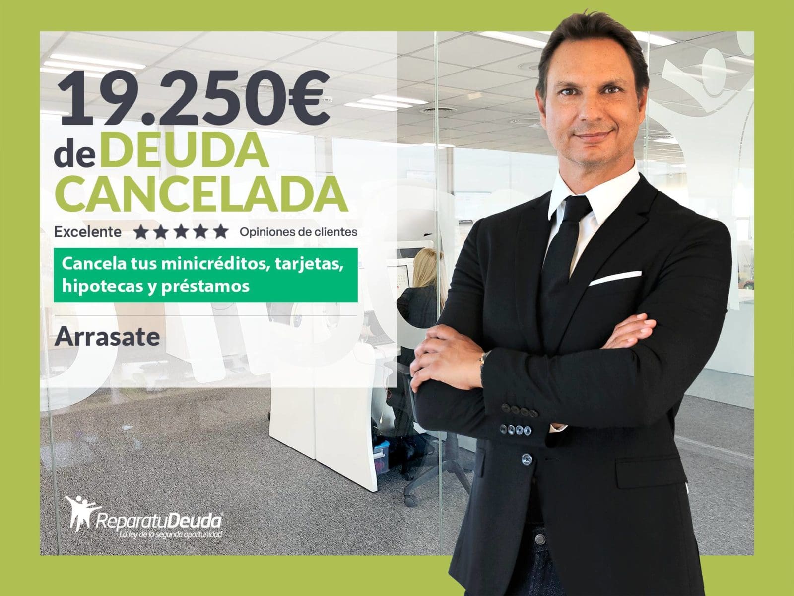 Repara tu Deuda Abogados cancela 19.250 € en Arrasate (Gipuzkoa) con la Ley de Segunda Oportunidad