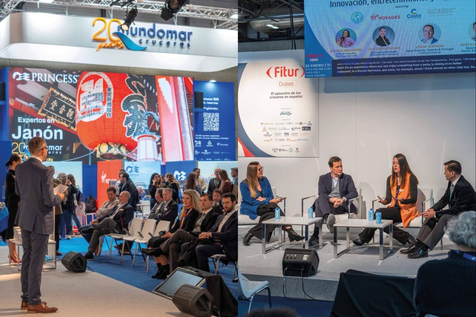 La feria de FITUR consolida a Mundomar Cruceros como líder en los cruceros premium