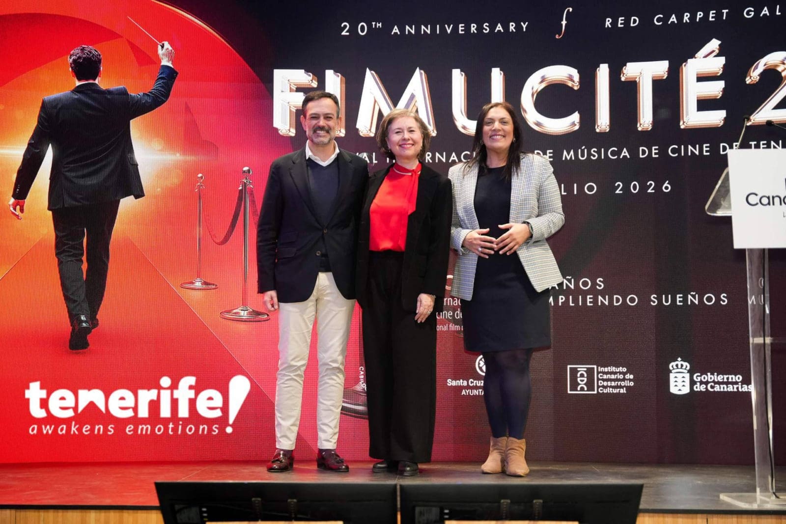 Turismo de Tenerife presenta en FITUR la 20ª edición de FIMUCITÉ, referente mundial de la música de cine
