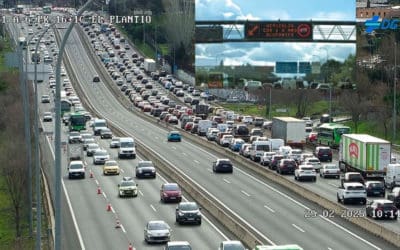 Guardia Civil comienza a multar este jueves 29 de enero en el Bus VAO de la A-6 a todos los coches con 1 solo ocupante aunque sean eléctricos o híbridos