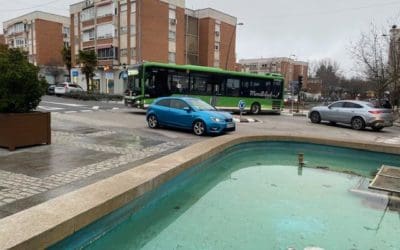 «Obras en Dr. Calero para instalar semáforos y mi entrevista con Borja Cabezón en una cafetería de Majadahonda»