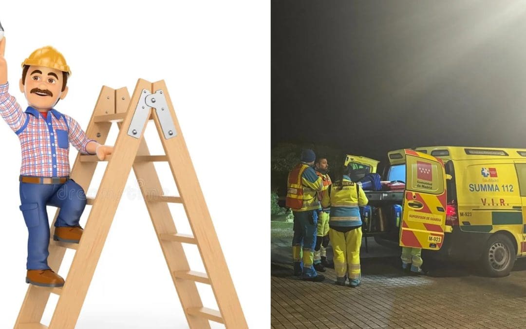 Hospital Majadahonda: un hombre de 70 años cae 6 m. desde su terraza en Boadilla al instalar una bombilla con una escalera