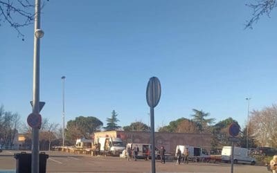 Pérdidas de 200.000 € al prohibir el Ayuntamiento abrir el Mercadillo de Majadahonda con viento moderado