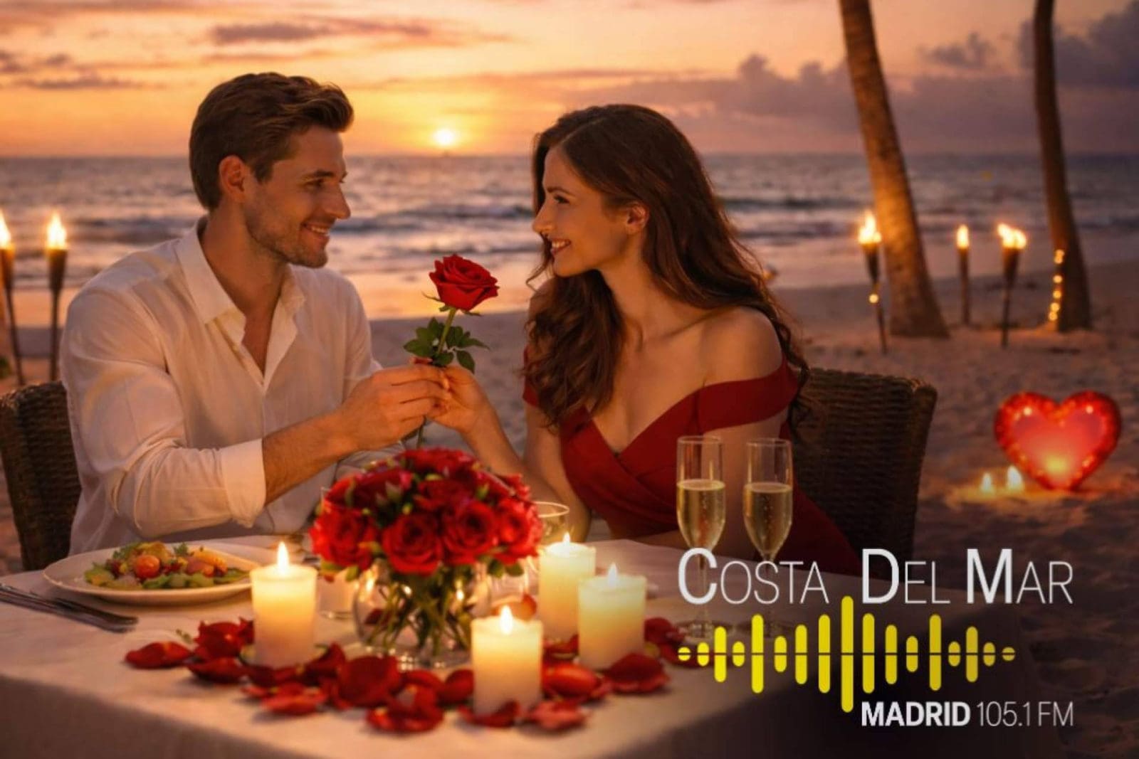 Costa del Mar Radio pone banda sonora al San Valentín más chill