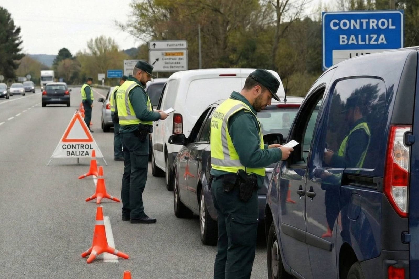 Controles y sanciones por no llevar baliza V16, qué exige la normativa actual