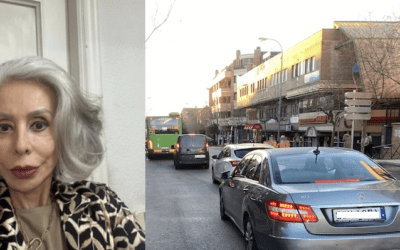 Reyes Zuazo, restauradora: «El tráfico es cada vez más caótico en Majadahonda, imposible aparcar y comprar en las tiendas locales»