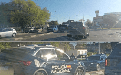 Fotos de la captura en Majadahonda de 2 ladrones de Pozuelo perseguidos por la Policía Nacional: 2 agentes heridos y unas cámaras decisivas